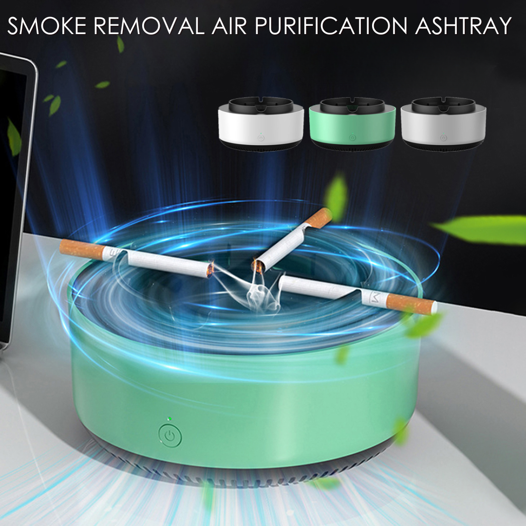 Moktan Sabai Smokeless Ashtray Air Purifier Smoke Filter Ashtray with Odor Removal