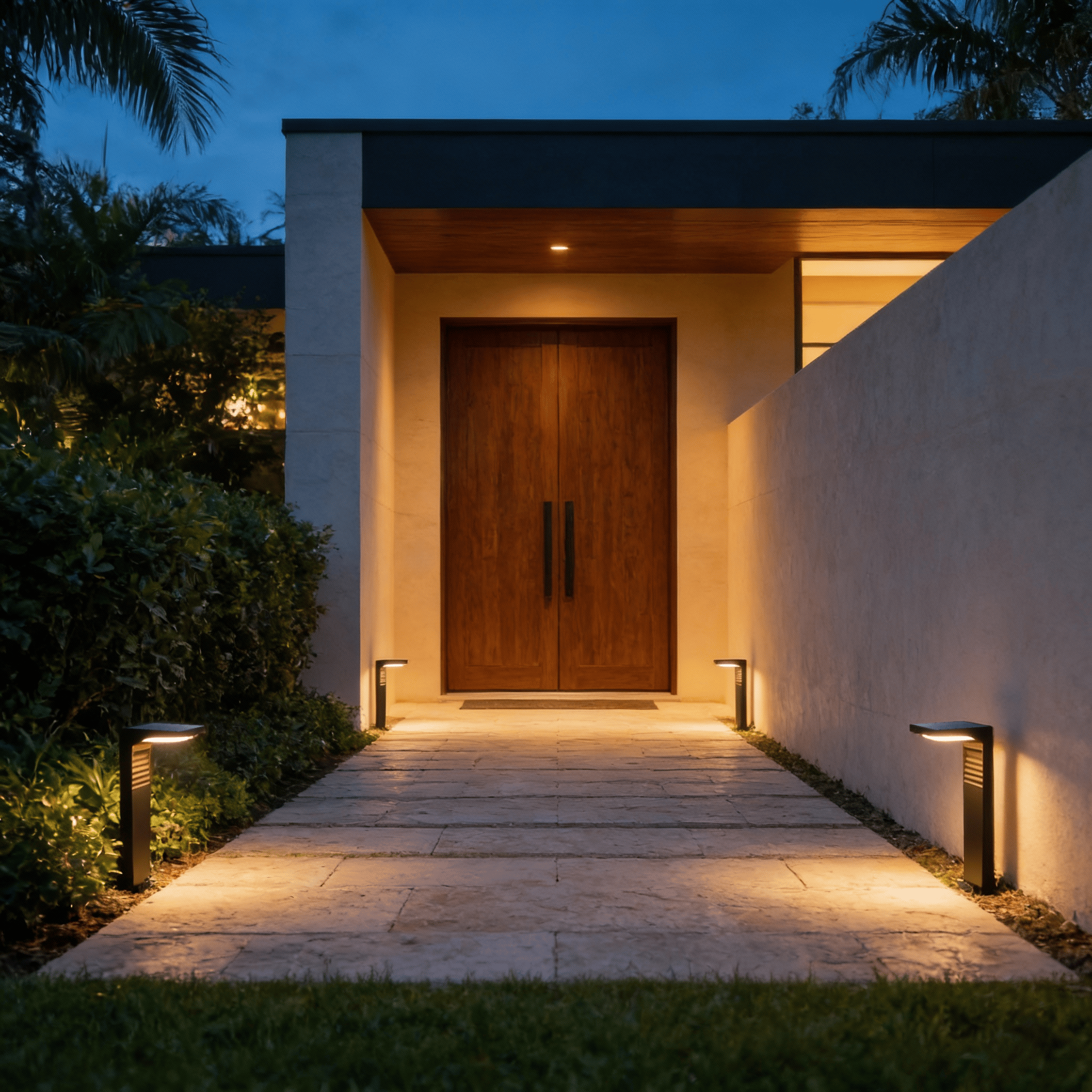Moktan Sabai Solar LED Outdoor Garden Light Warm White Waterproof Lamp