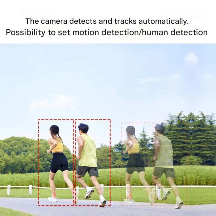Moktan Sabai DualGuard Solar 4K Wireless Security Camera with Triple Lens & 10x Zoom