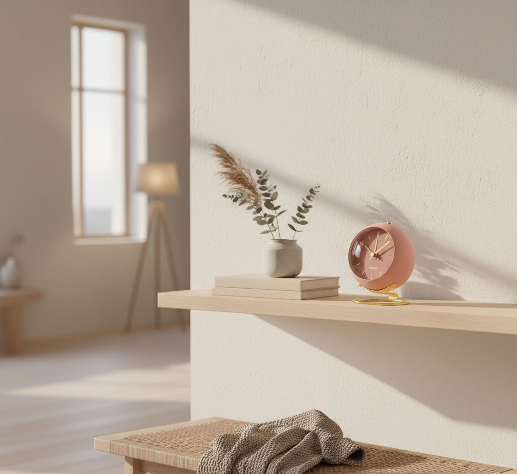 Moktan Sabai Retro Silent Alarm Clock