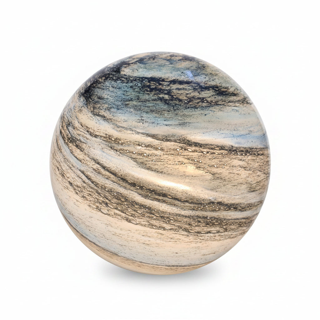 Moktan Sabai Glass Moon Lamp | 16 Color LED Night Light