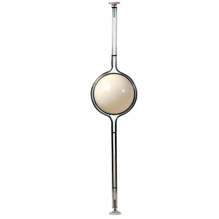 Moktan Sabai Modern Globe Standing Lamp Floor to Ceiling Home Decor Light