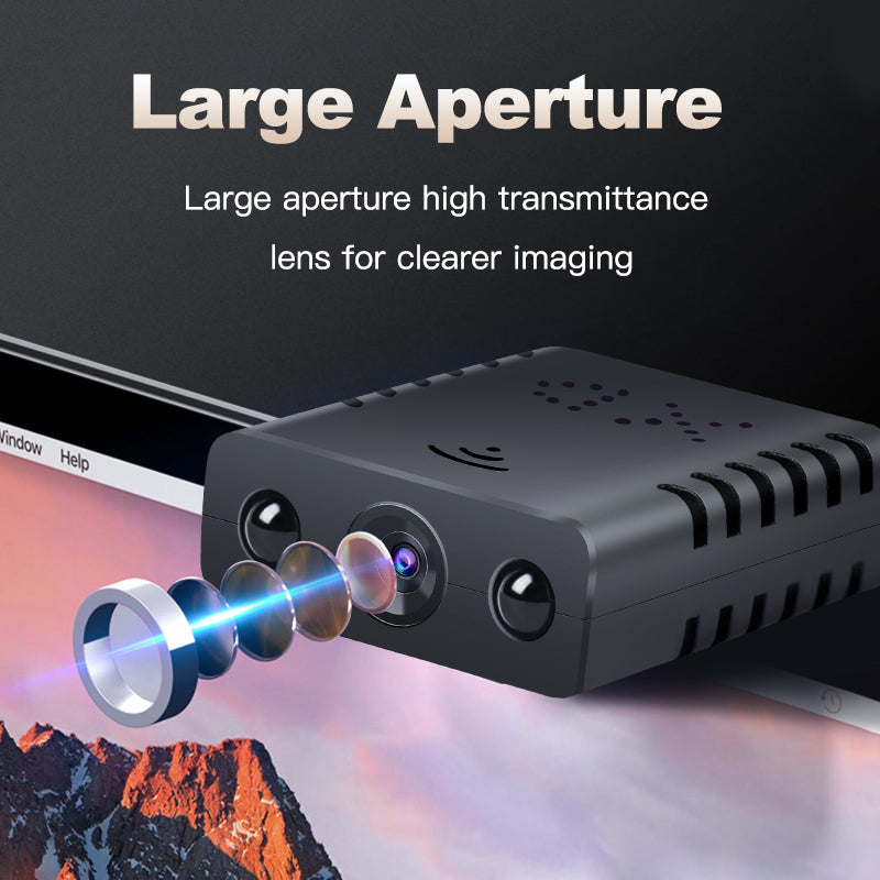 Moktan Sabai 1080P HD Mini WiFi Security Camera IR Night Vision Motion Detection Video Cam