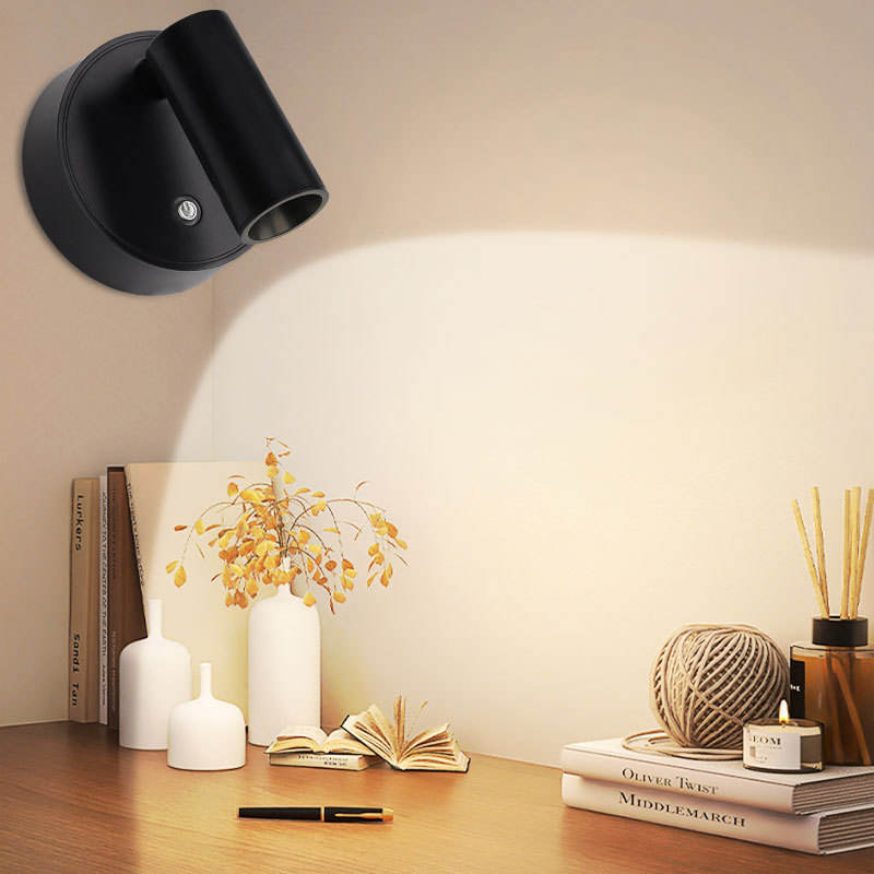 Moktan Sabai Magnetic LED Wall Light Rechargeable Touch Dimmable Cordless Bedside Lamp