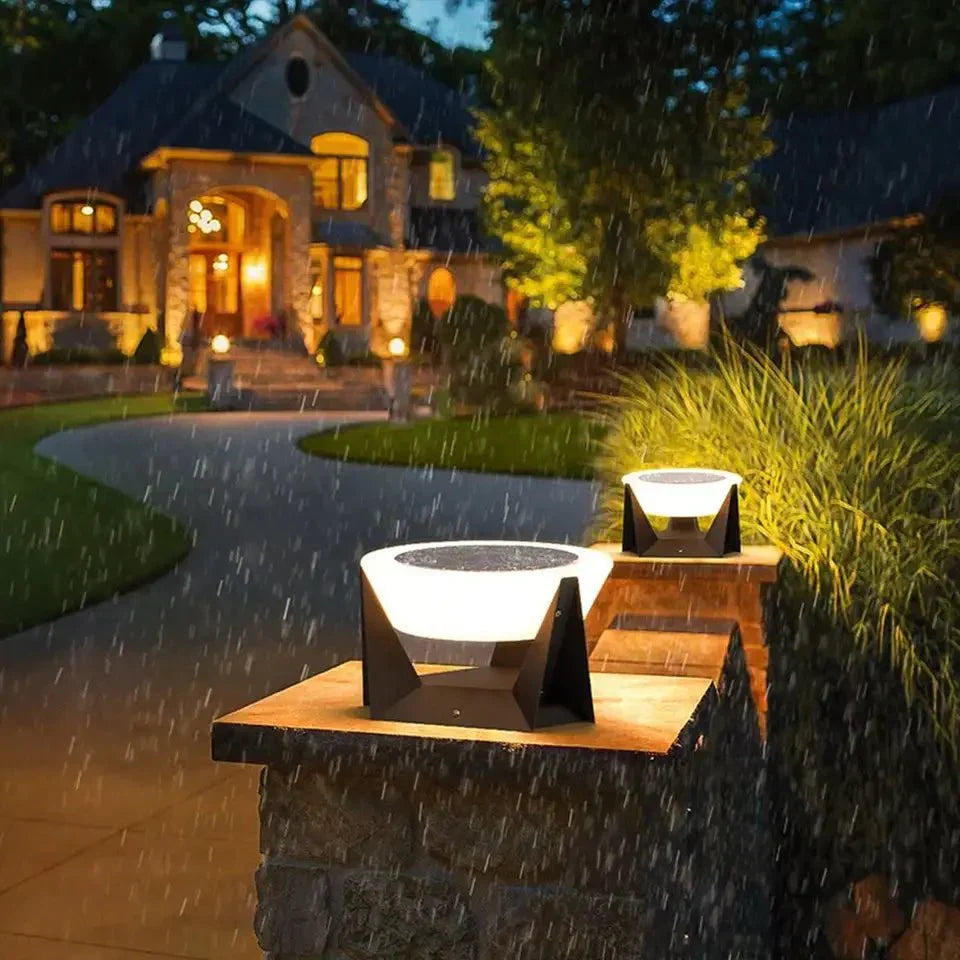 Moktan Sabai LED Outdoor Post Light for Entrance Pathway Garden