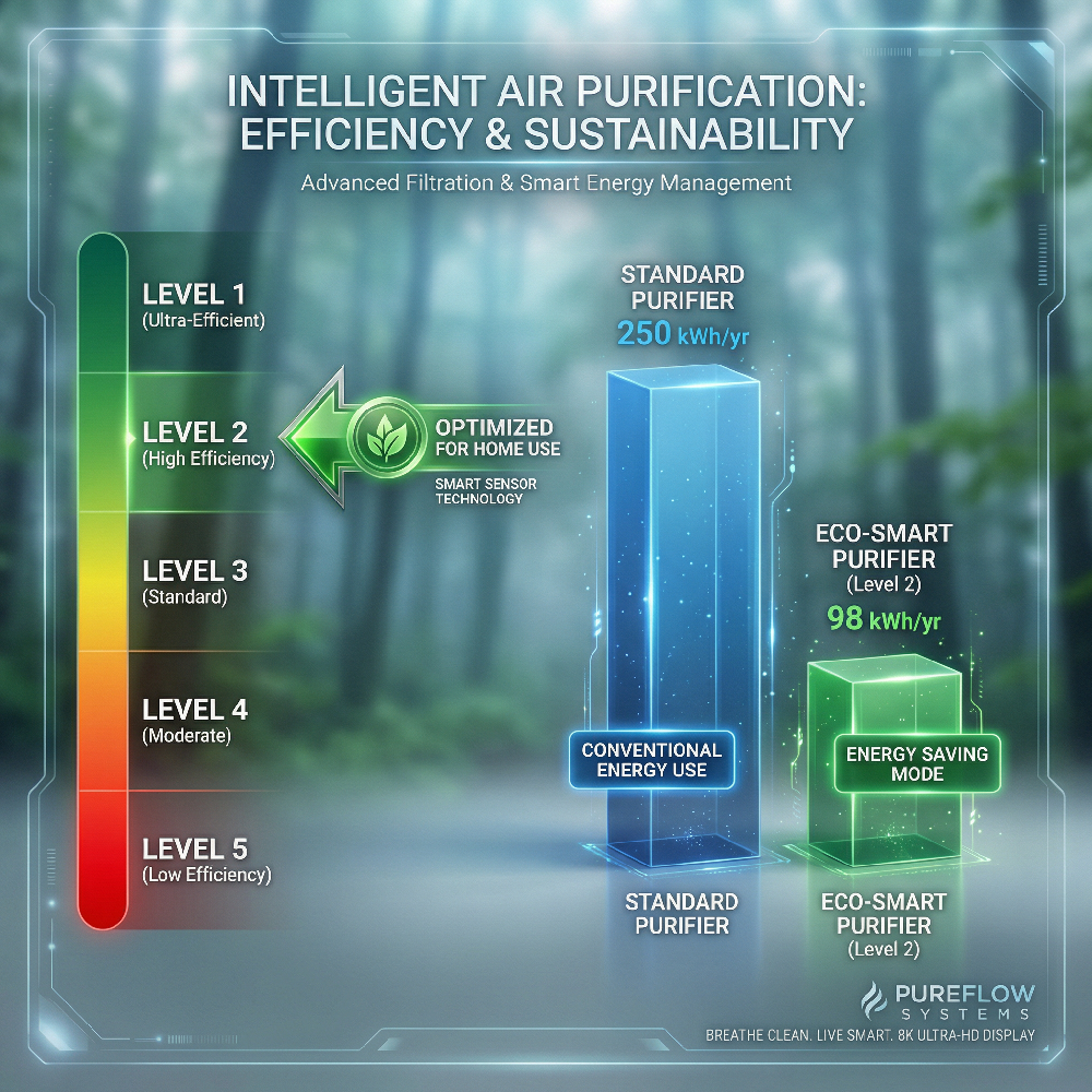 Moktan Sabai Smart Air Purifier with HEPA Filter App Control PM2.5 for Bedroom Pets Home