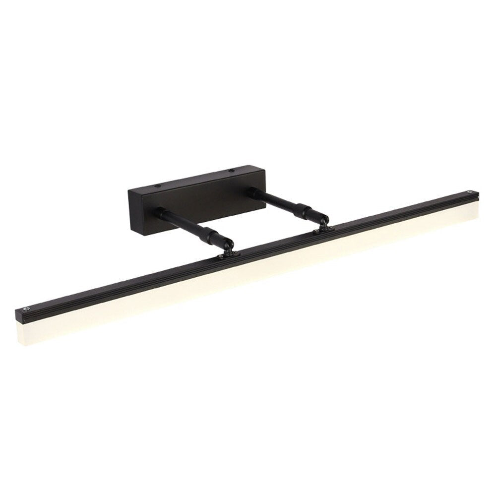 Moktan Sabai SlimShine LED Wall Light – Waterproof IP65 Bathroom Vanity Lamp Black