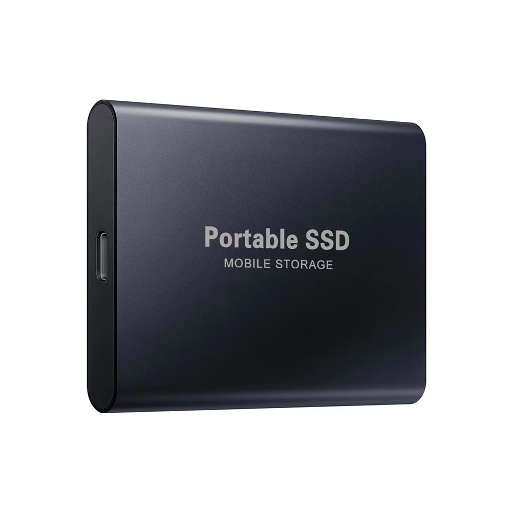 Moktan Sabai 2TB External SSD USB 3.1 & USB-C Portable Solid State Drive Black