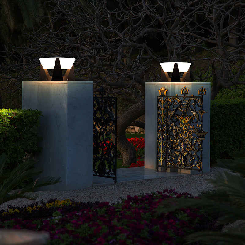 Moktan Sabai LED Outdoor Post Light for Entrance Pathway Garden