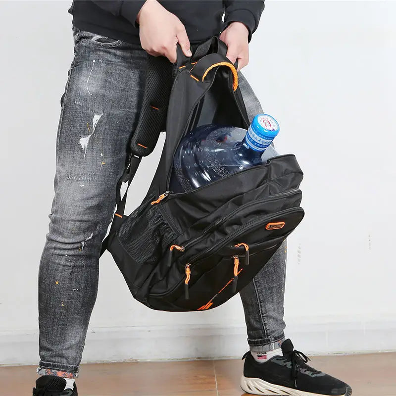 Moktan Sabai Waterproof Men’s Backpack UrbanGuard Laptop Travel Backpack Oxford Business Daypack