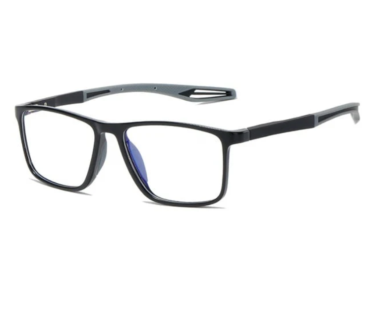 Moktan Sabai Progressive Reading Glasses Titanium Frame Blue Light Blocking Multifocal Eyeglasses Black