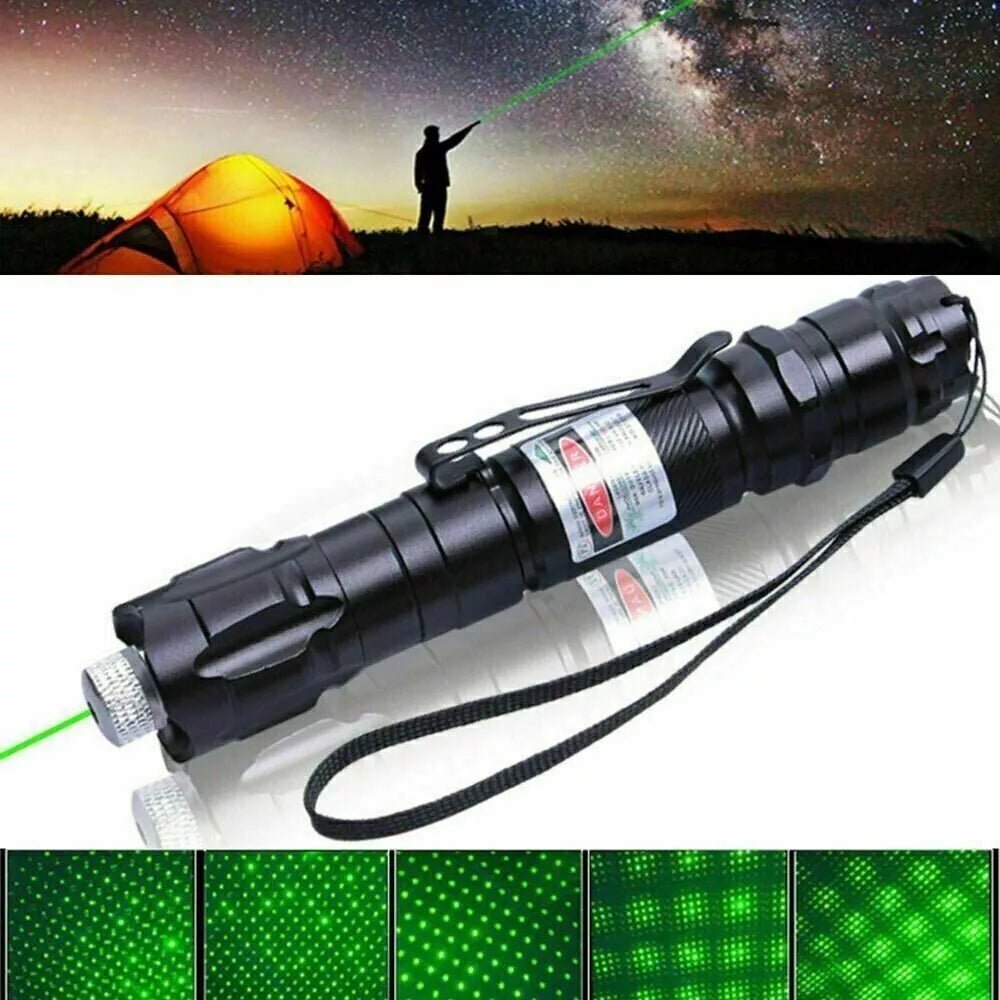 Moktan Sabai Rechargeable Green Laser Pointer 532nm USB Long Range