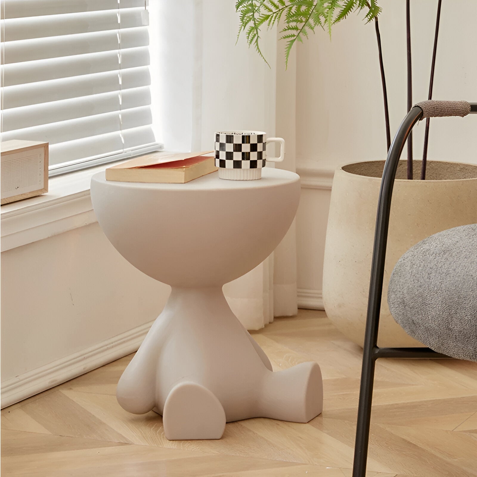 Moktan Sabai Round Coffee Table Side Table