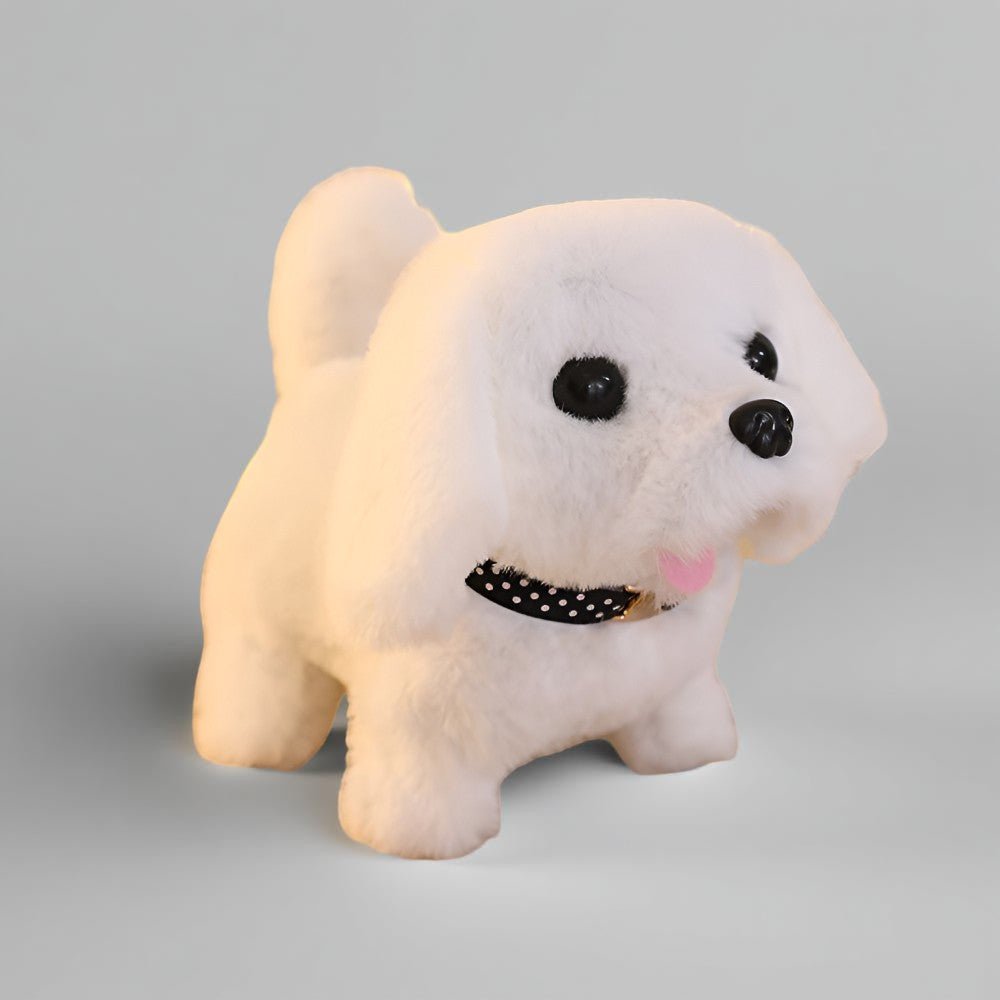Moktan Sabai Interactive Robot Puppy Toy Realistic Walking Dog with Sounds