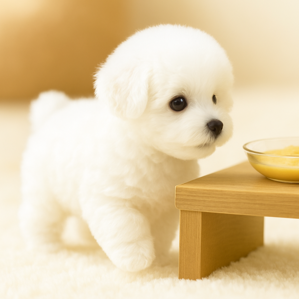 Moktan Sabai Interactive Robot Puppy Plush Toy Walking Dog with Barking White