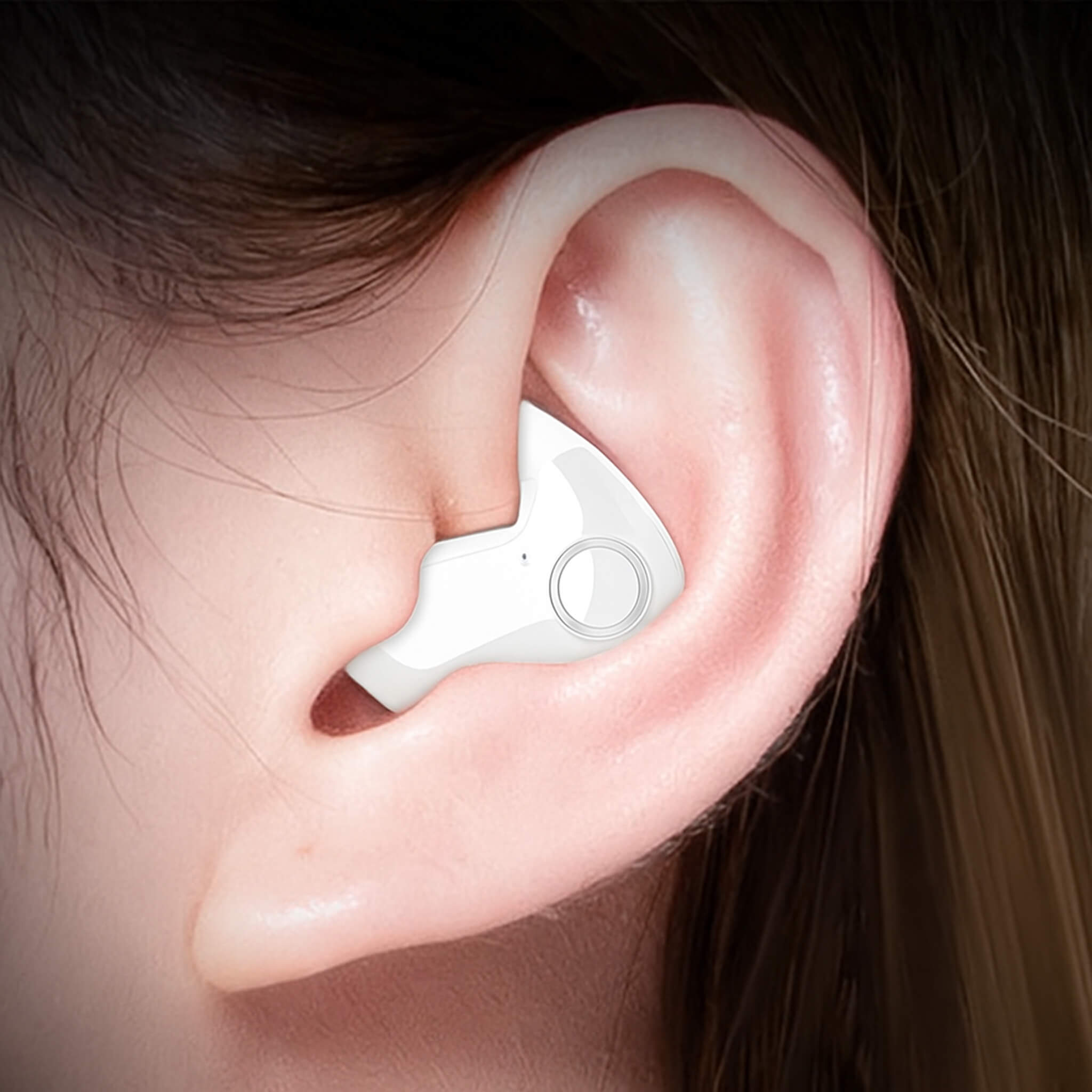 Moktan Sabai LumaSleep Wireless Sleep Headphones Bluetooth 5.3 Ultra-Light Earbuds White