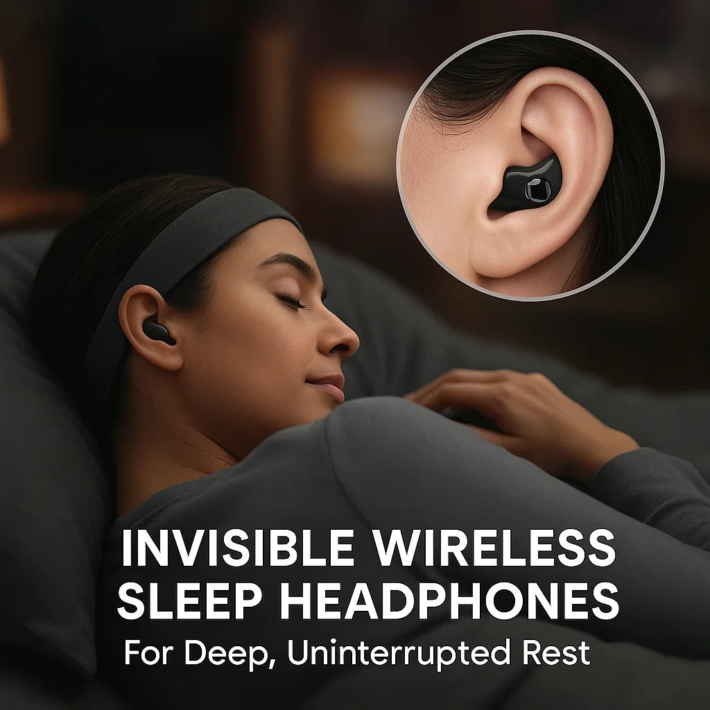 Moktan Sabai LumaSleep Wireless Sleep Headphones Bluetooth 5.3 Ultra-Light Earbuds