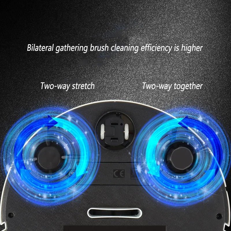 Moktan Sabai Robot Vacuum Cleaner with HEPA Filter Quiet Cleaning for Hard Floors and Carpets