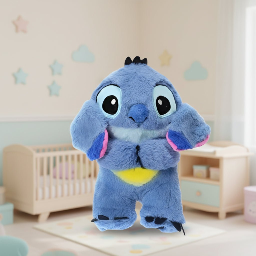 Moktan Sabai Calming Breathing Plush Toy with Night Light Sleep Aid Stuffed Animal
