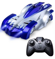 Moktan Sabai RC Wall Climbing Car Infrared Laser Tracking Remote Control Stunt Toy Blue - RC
