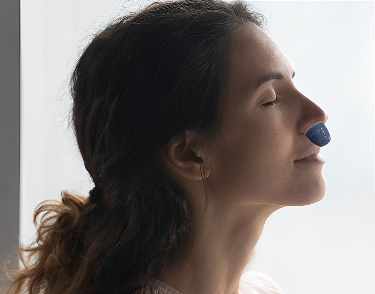 Moktan Sabai Reusable Silicone Nasal Insert Sleep Accessory Portable Nose Clip Device