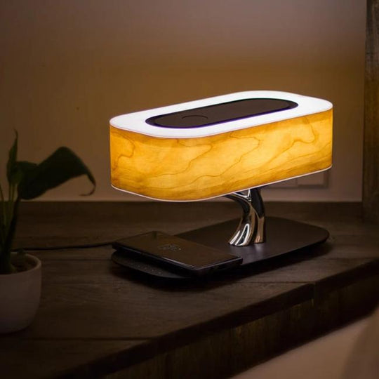 Moktan Sabai 3-in-1 LED Table Lamp Wireless Charger Bluetooth Speaker