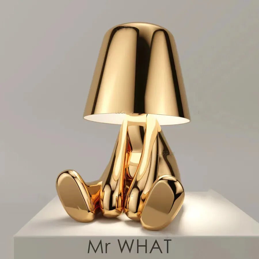 Moktan Sabai Modern Cordless Table Lamp | Dimmable Touch Control LED Bedside Desk Lighting Mr. What