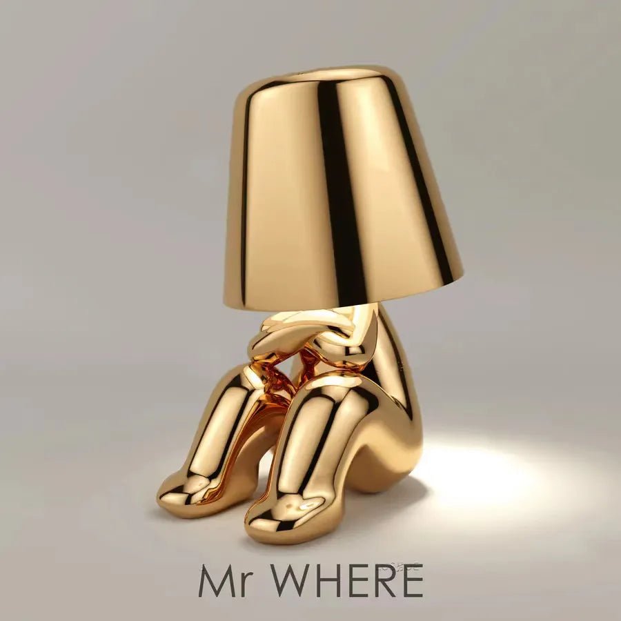 Moktan Sabai Modern Cordless Table Lamp | Dimmable Touch Control LED Bedside Desk Lighting Mr. Where
