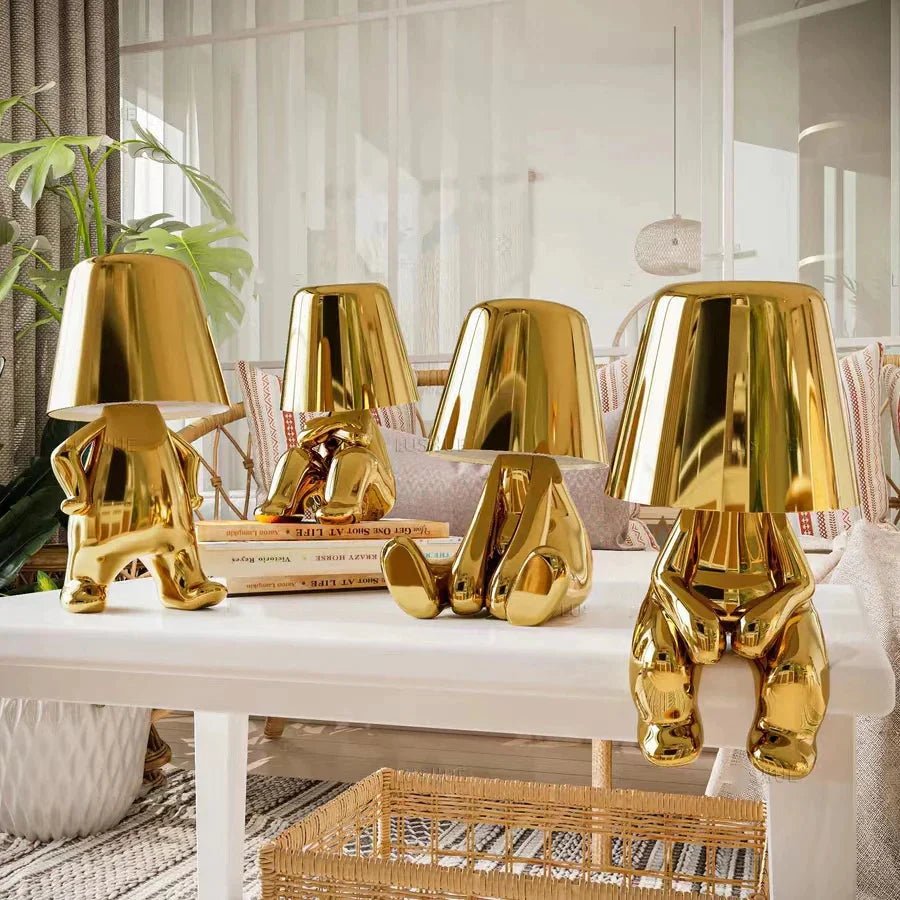 Moktan Sabai Modern Cordless Table Lamp | Dimmable Touch Control LED Bedside Desk Lighting