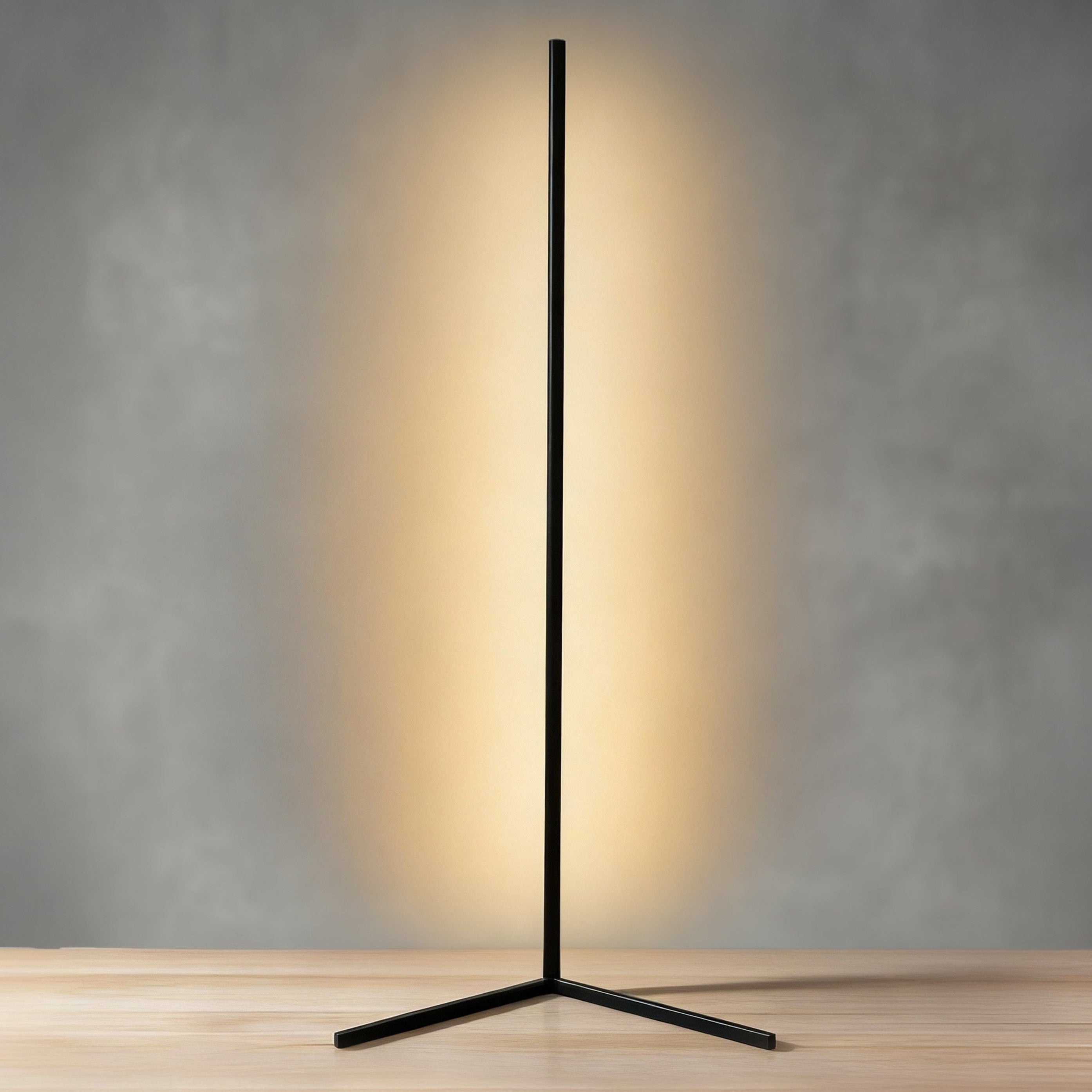 Moktan Sabai RGB LED Corner Floor Lamp Modern Tall Ambient Light Black