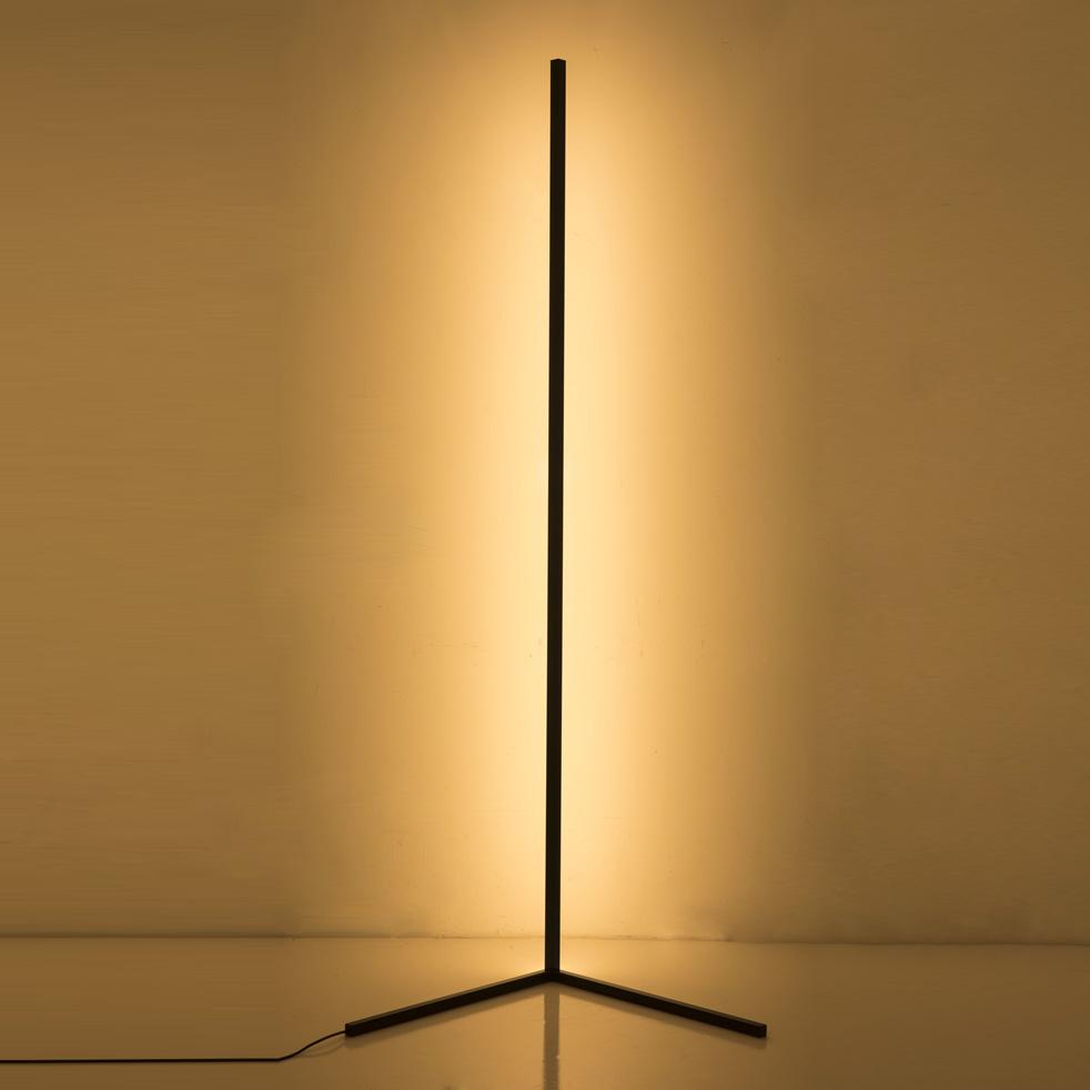Moktan Sabai RGB LED Corner Floor Lamp Modern Tall Ambient Light