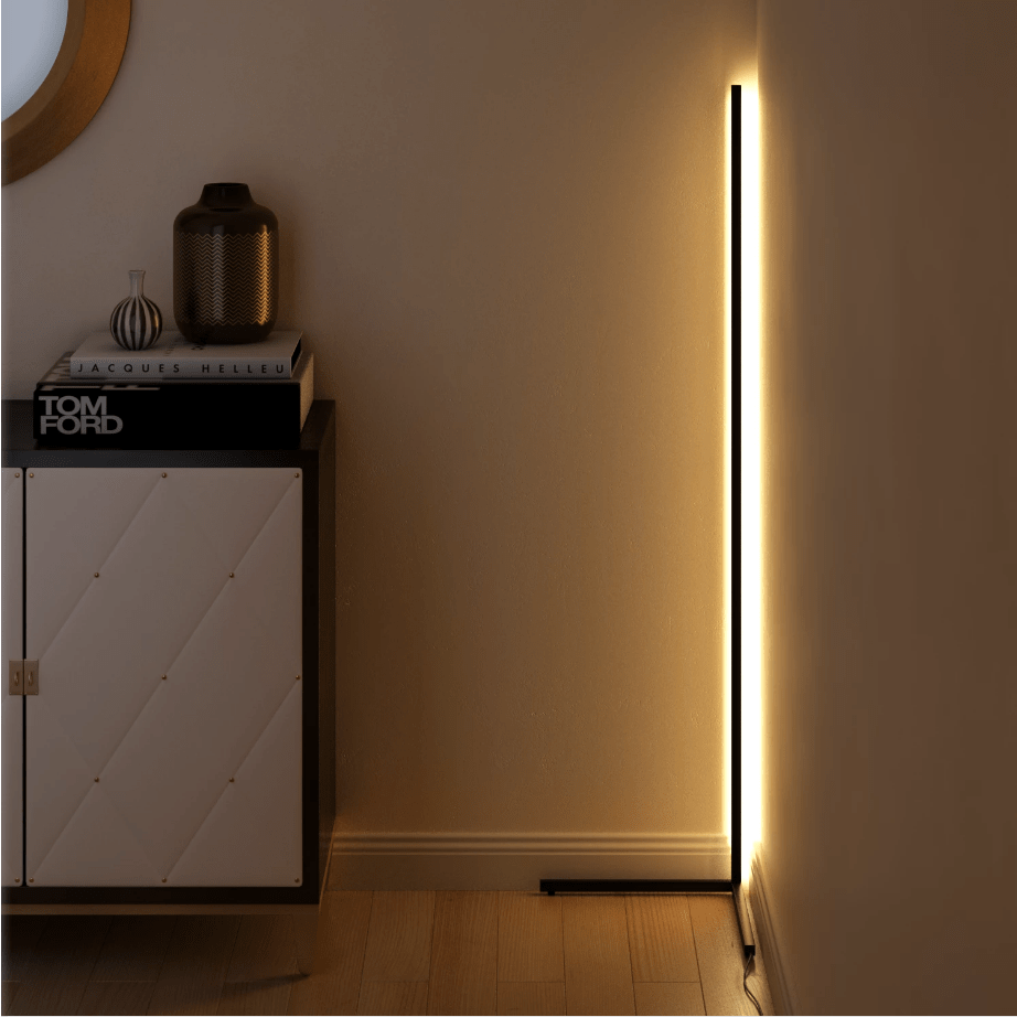 Moktan Sabai RGB LED Corner Floor Lamp Modern Tall Ambient Light