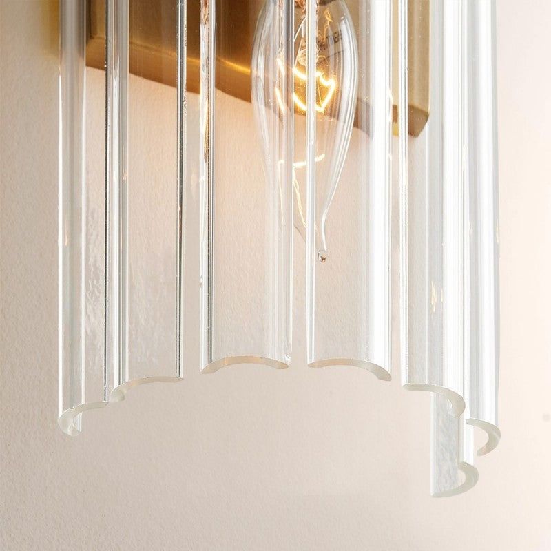 Moktan Sabai Vintage Style Crystal Wall Light