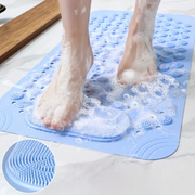 Moktan Sabai Non-Slip Shower Mat with Suction Cups Foot Massage Bath Mat