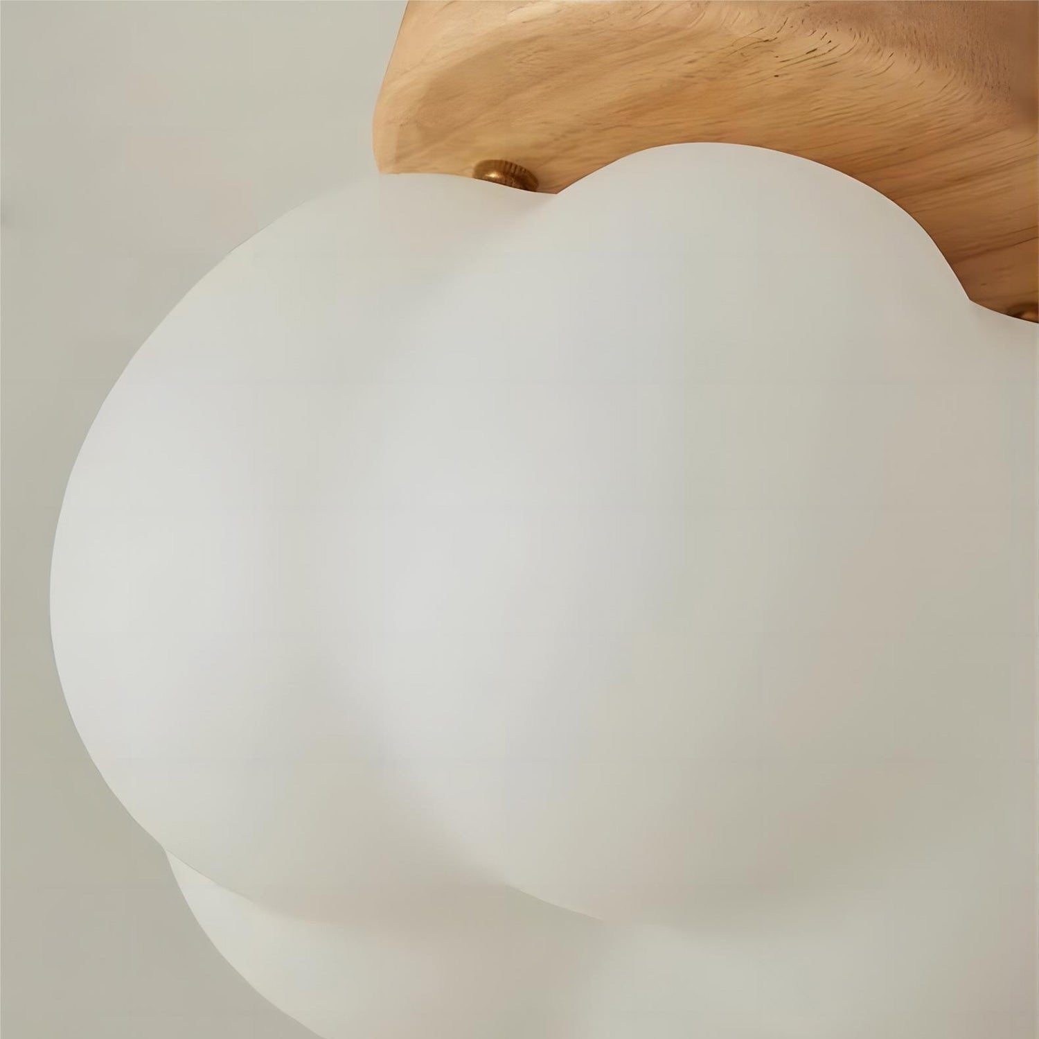 Moktan Sabai Pumpkin Flush Mount Ceiling Light Modern Round LED Ceiling Lamp