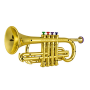 Moktan Sabai Children’s Music Trumpet Toy with Colored Keys Educational Musical Toy