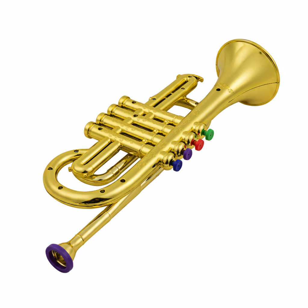 Moktan Sabai Children’s Music Trumpet Toy with Colored Keys Educational Musical Toy