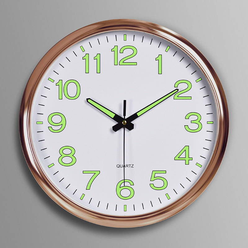 Moktan Sabai LED Wall Clock 30cm Copper
