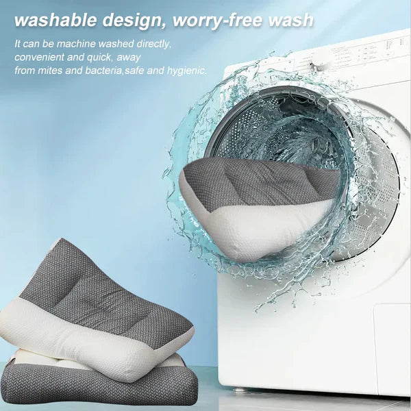 Moktan Sabai Ergonomic Cervical Neck Support Pillow Orthopedic Contour Sleeping Pillow