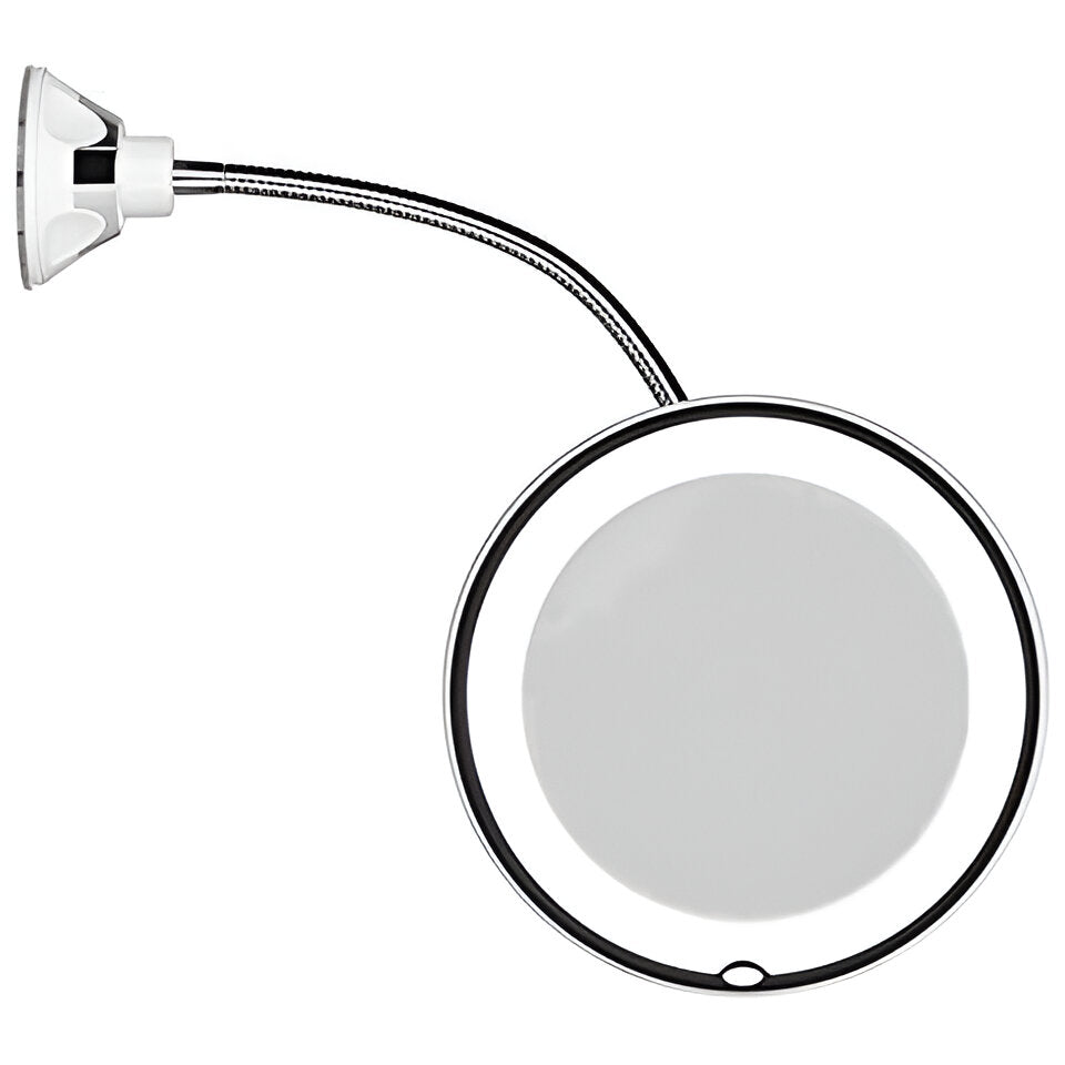 Moktan Sabai 10X LED Magnifying Mirror with Suction Cup 360° Adjustable Makeup Mirror