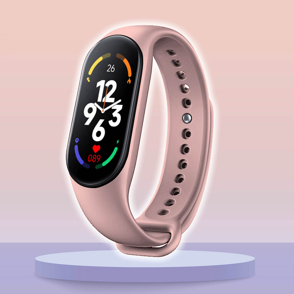 Moktan Sabai Kids Fitness Tracker Smartwatch with Heart Rate GPS Activity Tracker Watch Pink