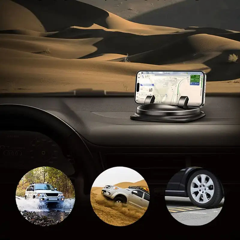 Moktan Sabai 360° Rotating Car Phone Holder Dashboard Air Vent Mount Universal