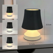 Moktan Sabai LumiNest | Rechargeable LED Desk Lamp with 3-Color Dimmable Bedside Light Decor black