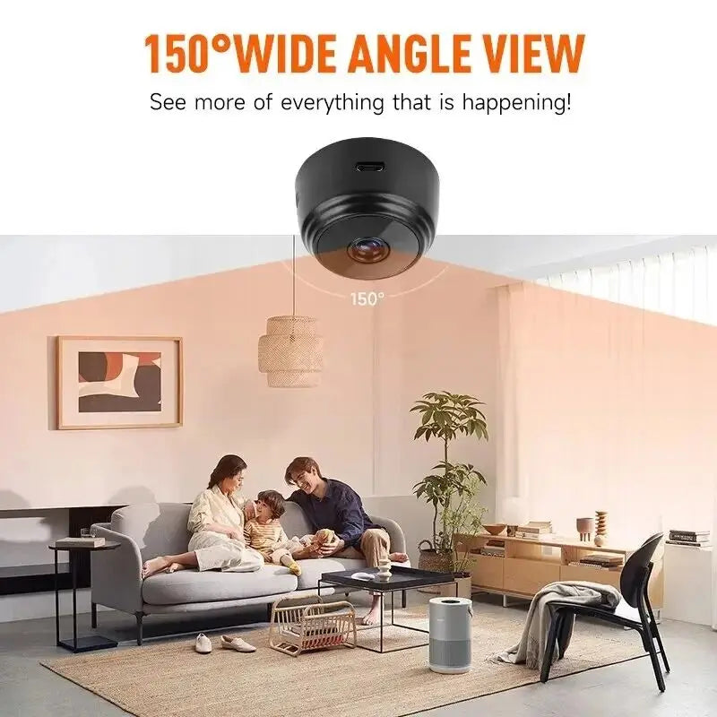 Moktan Sabai HD WiFi Security Camera Wireless Smart Home Surveillance Video Monitor