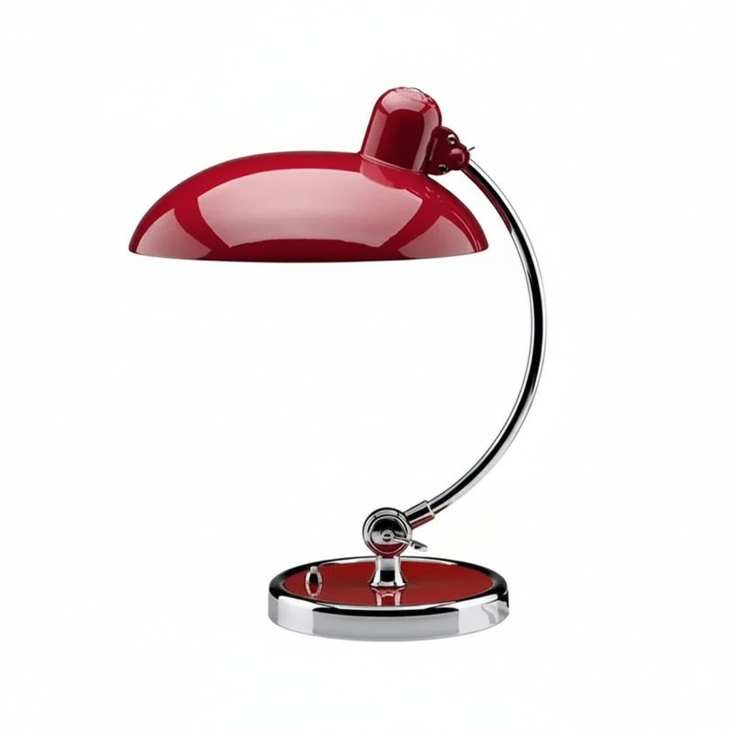 Moktan Sabai Danish Vintage Swing Arm Desk Lamp Clamp Mount Retro Art Table Light Office red