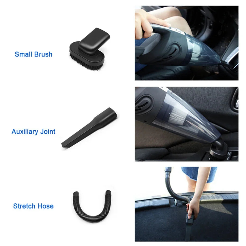 Moktan Sabai 12000Pa Cordless Handheld Vacuum Cleaner Wet Dry USB Rechargeable for Car