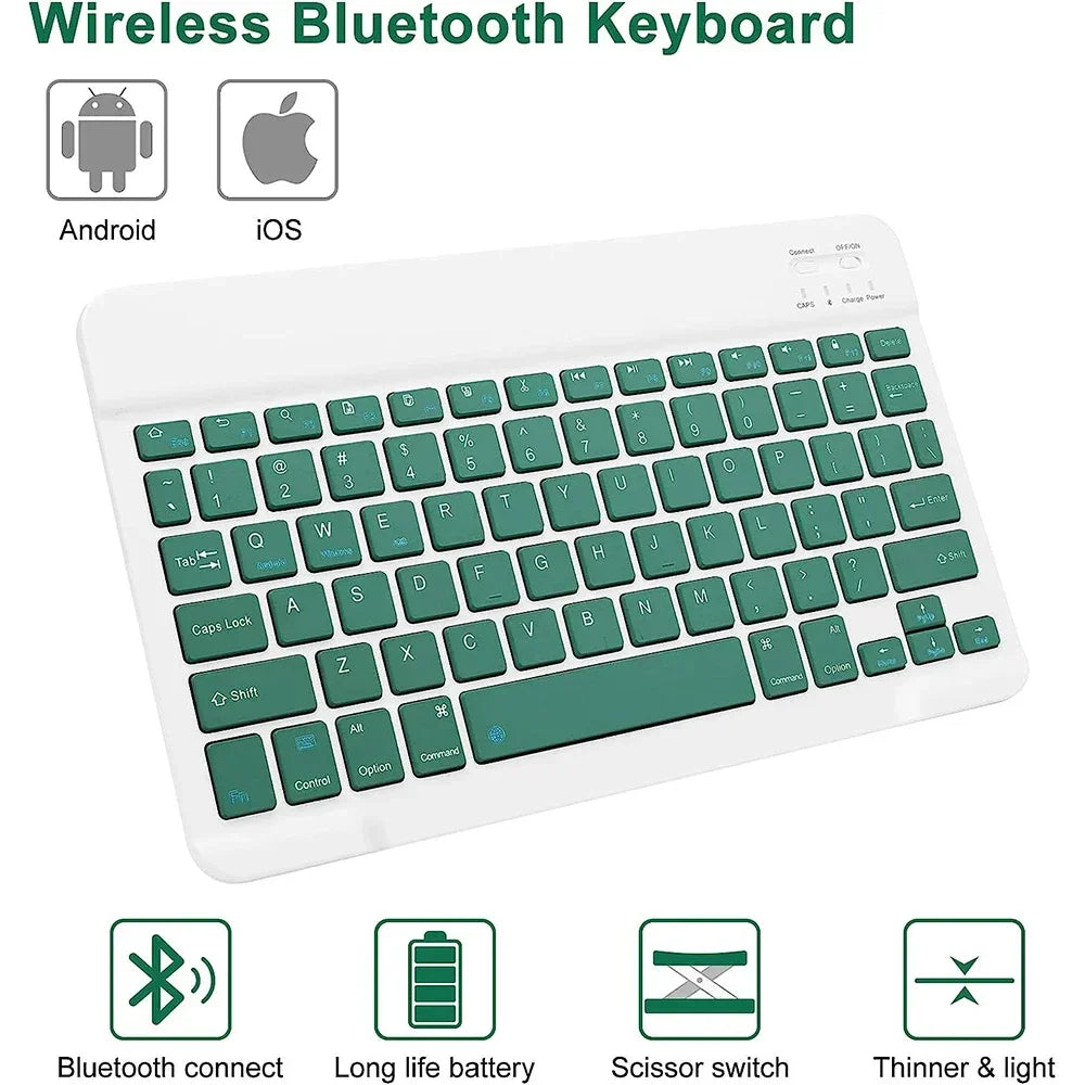 Moktan Sabai iPad 10th Gen 10.9 Keyboard Case Detachable Bluetooth Keyboard Tablet Cover