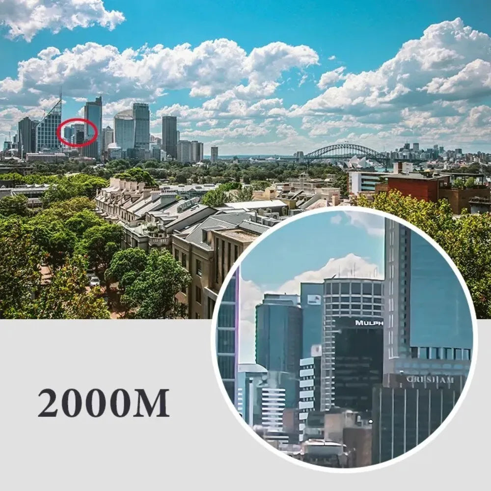 Moktan Sabai 40x22 HD Powerful Binoculars Long Range 2000M BAK4 FMC Compact Folding for Outdoors