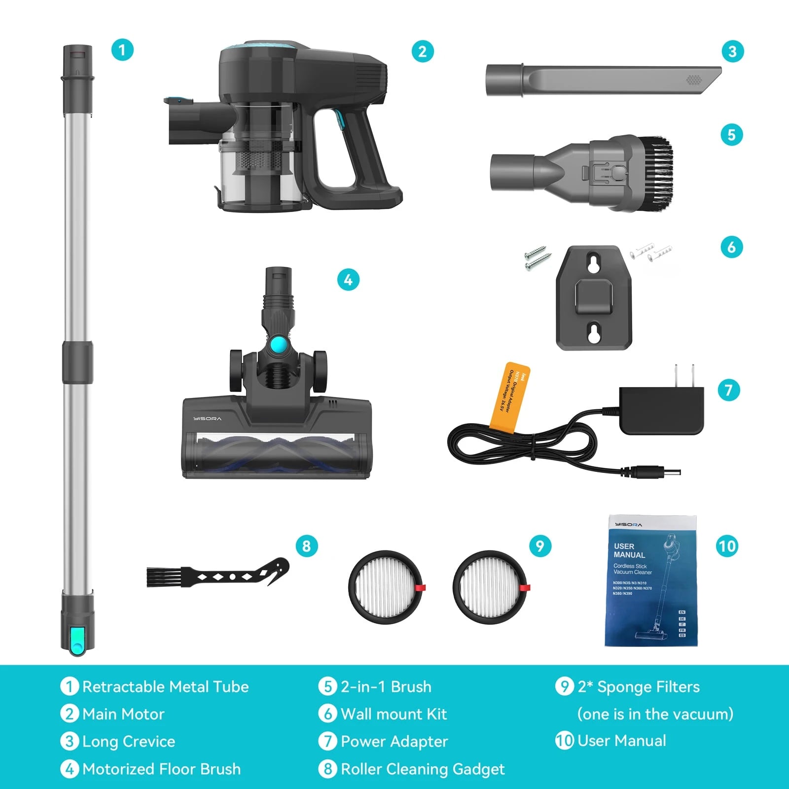 Moktan Sabai Cordless Upright Stick Vacuum Cleaner 20KPa Lightweight for Carpet Pet Hair