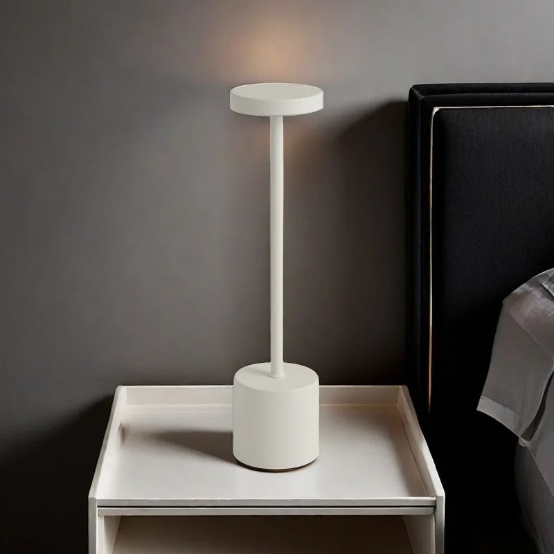 Moktan Sabai Cordless LED Table Lamp Dimmable Touch Night Light for Bar Restaurant Ambient Decor